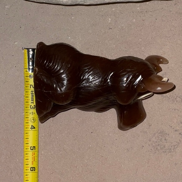 Moose Anthropomorphist Moulded Candle Vintage - Picture 16 of 16